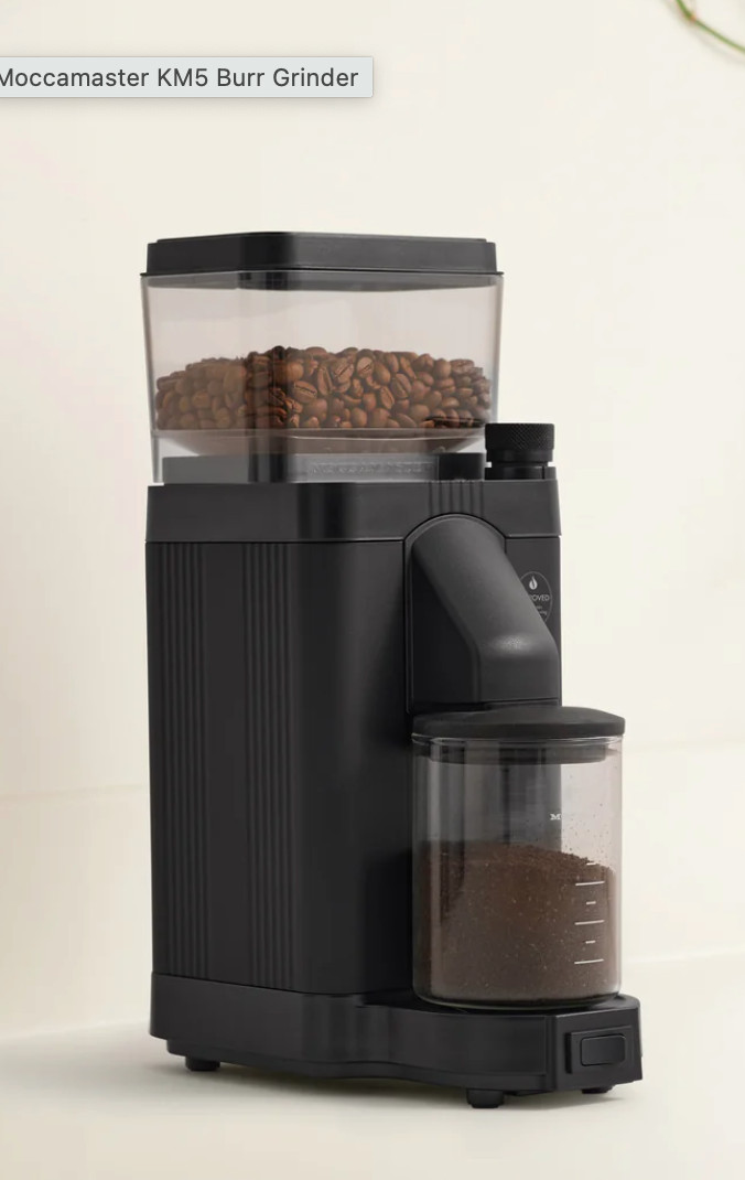 Moccamaster by Technivorm KM5 Burr Grinder Matte Black 49521 gallery