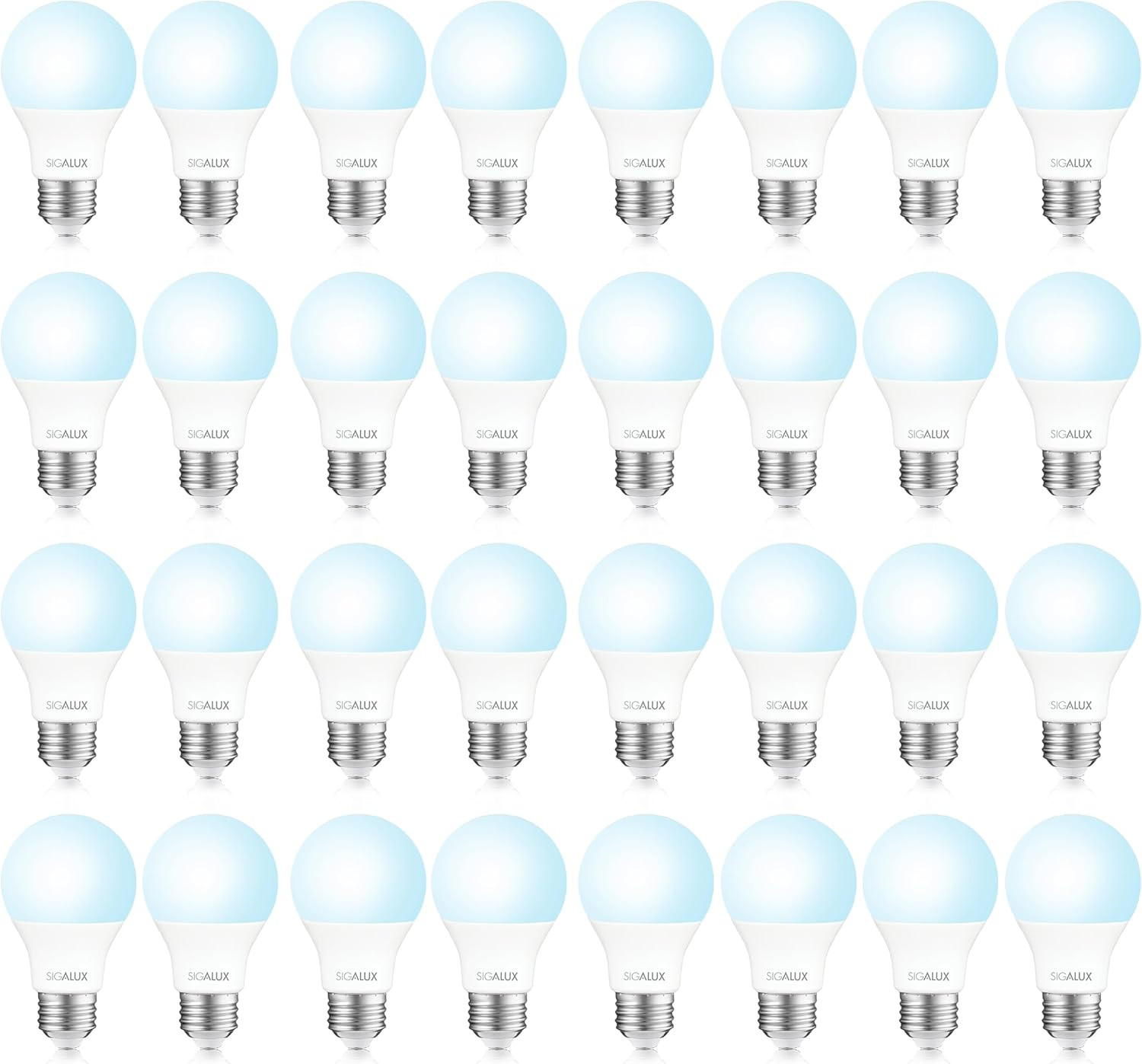 A19 LED Light Bulb 60W Equivalent, E26 Medium Base 5000K Daylight 800LM, Non-Dim gallery