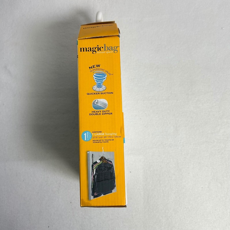 Space Saving Magic Bag Unisex Large Clear Hanging Vacuum Compression Storage Bag gallery