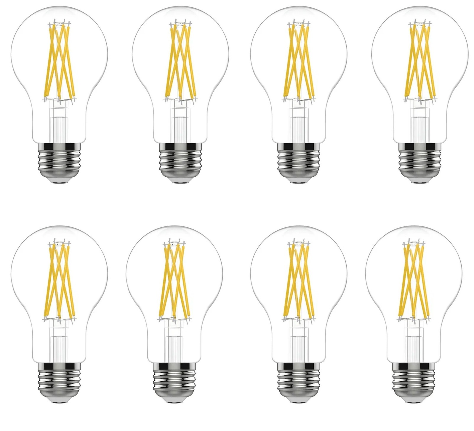 GE reveal LED A19, 100 watt equivalent, 11 watts 1140 lumens, HD Light, gallery
