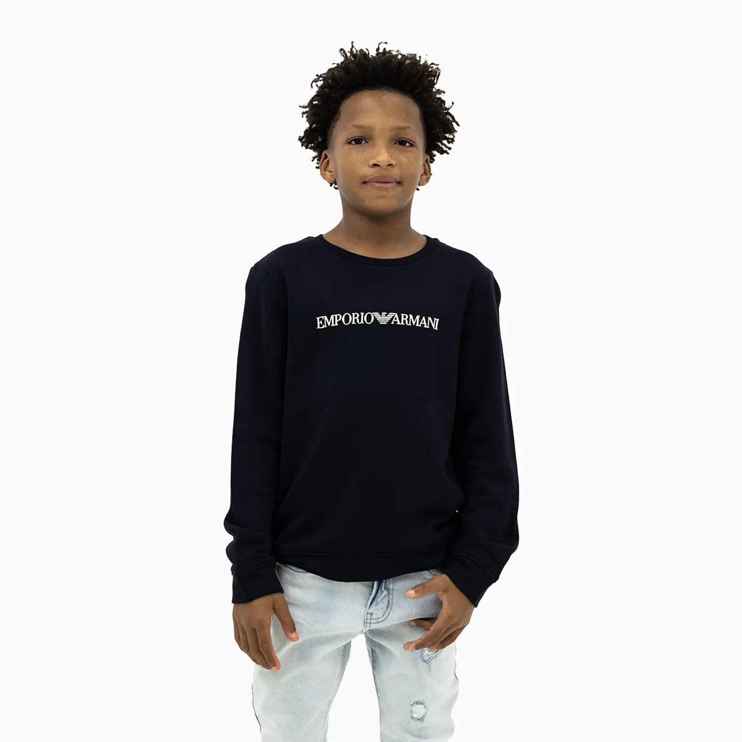 Kid's Logo Crew Neck Sweatshirt gallery