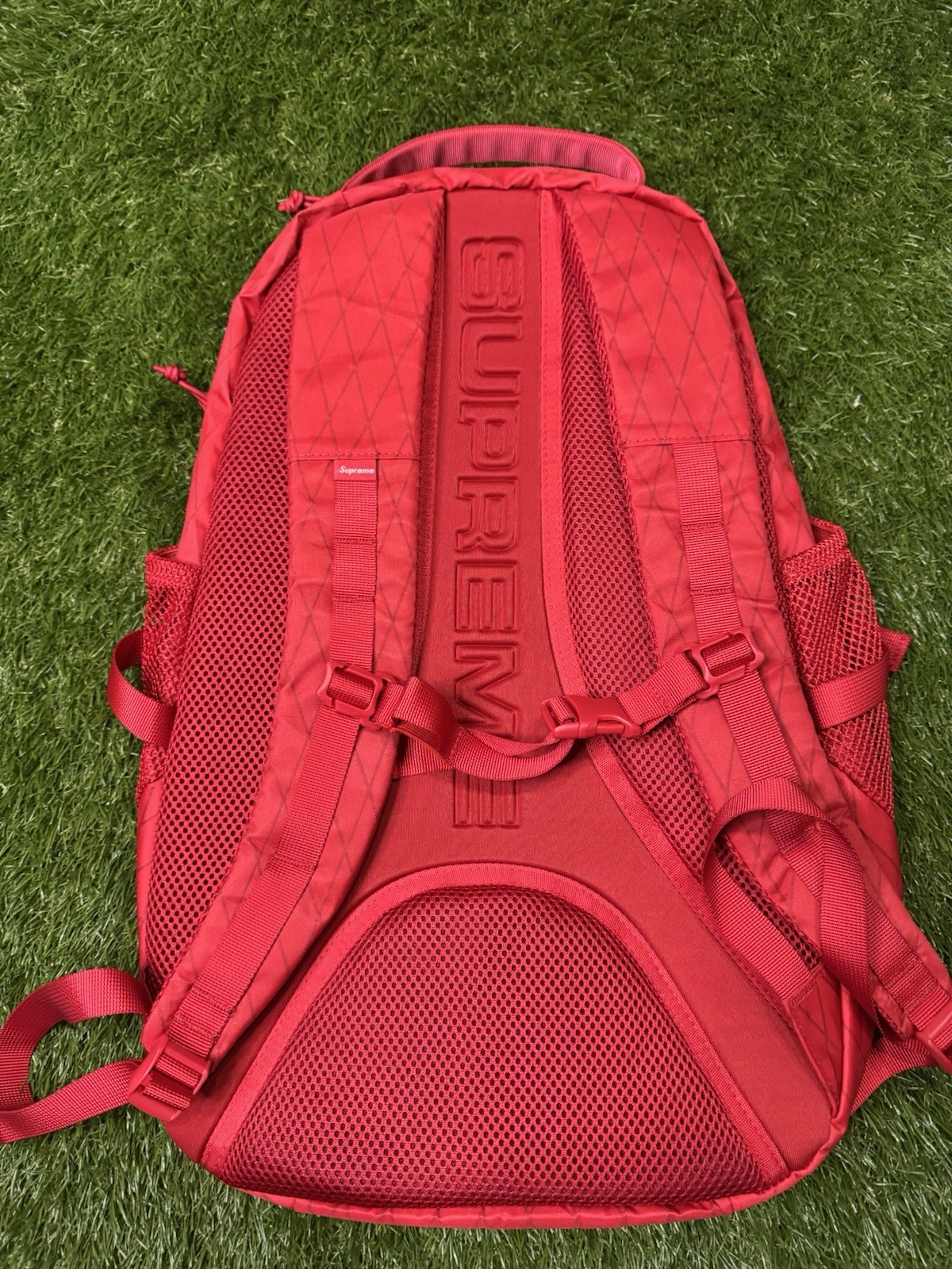 Supreme Red Large Shoulder Bag, Authenticity Guaranteed  2