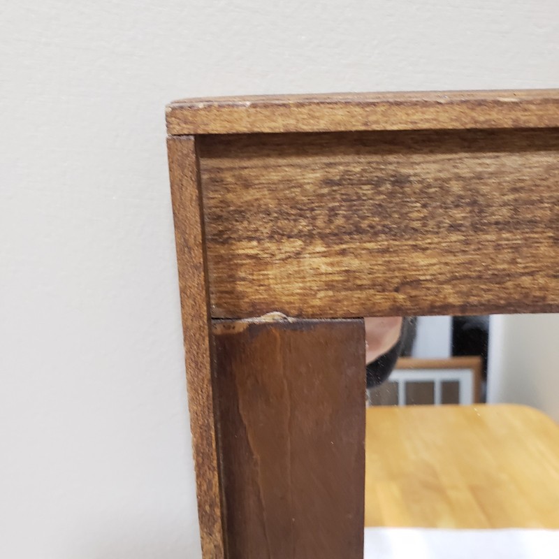 Wall Accent Mirror With Shelf Wood Framed Rustic Farmhouse Entryway Vanity Decor gallery