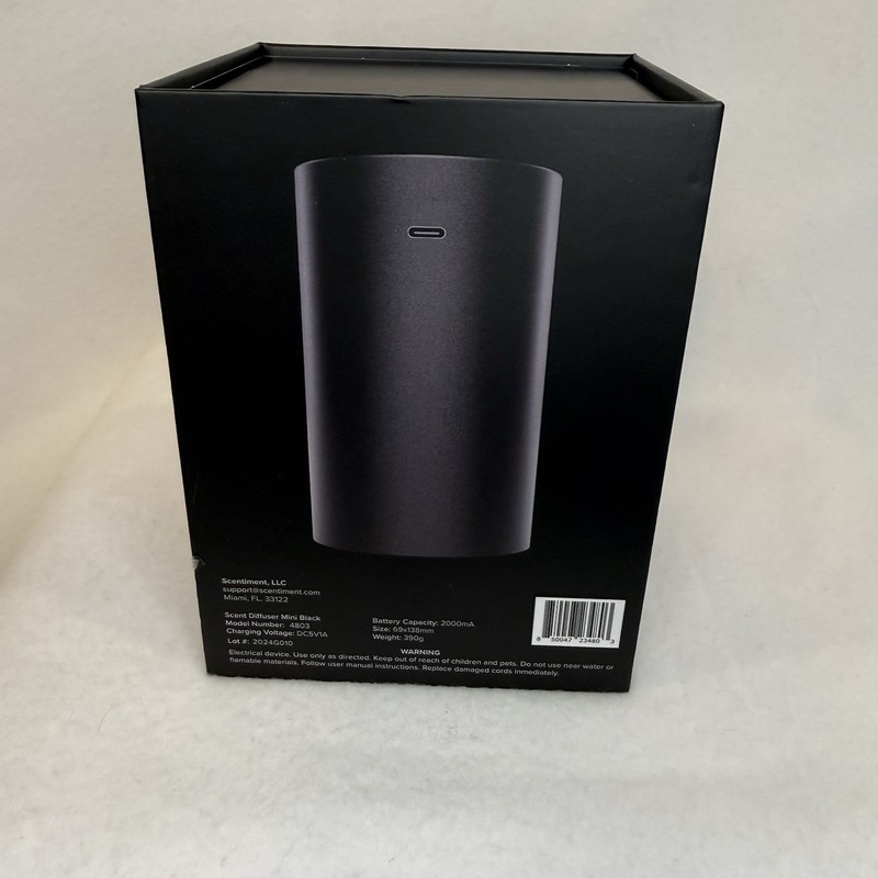 Scentiment Mini Smart Diffuser Limited Edition Portable Cold-Air Aroma Black, gallery