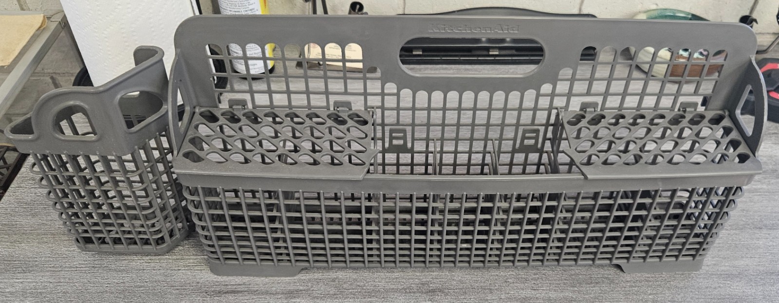Dishwasher Silverware Basket Replacement for Whirlpool 8531233 & 8519702 gallery