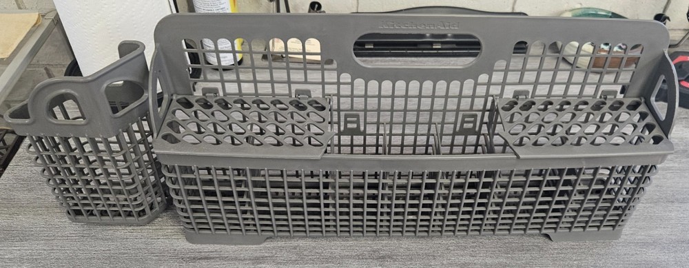 Dishwasher Silverware Basket Replacement for Whirlpool 8531233 & 8519702