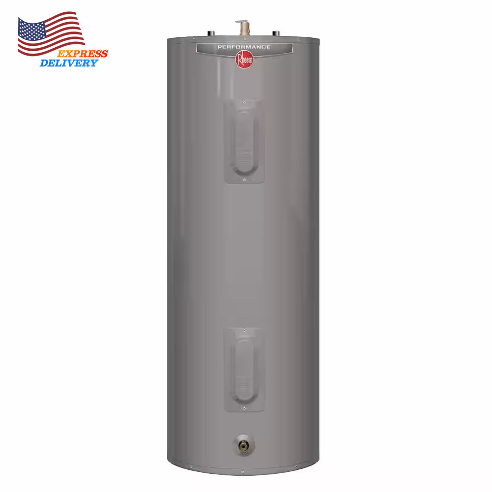 40 Gal. Medium 3800-Watt Double Element Electric Water Heater FREE SHIPPING USA