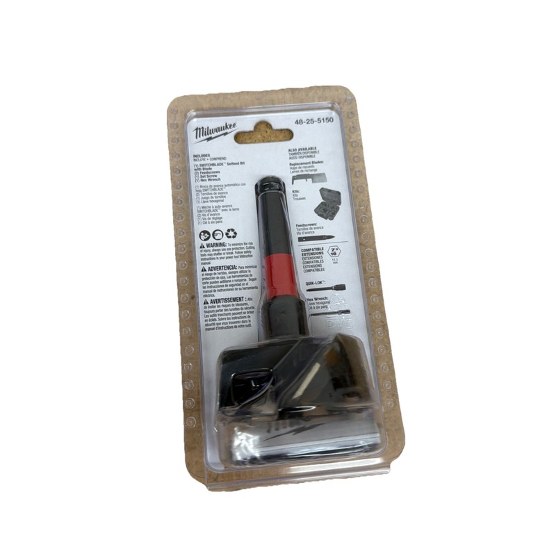Milwaukee Switchblade Selfeed Bit 2-9/16 in 65.1 mm 48-25-5150 gallery