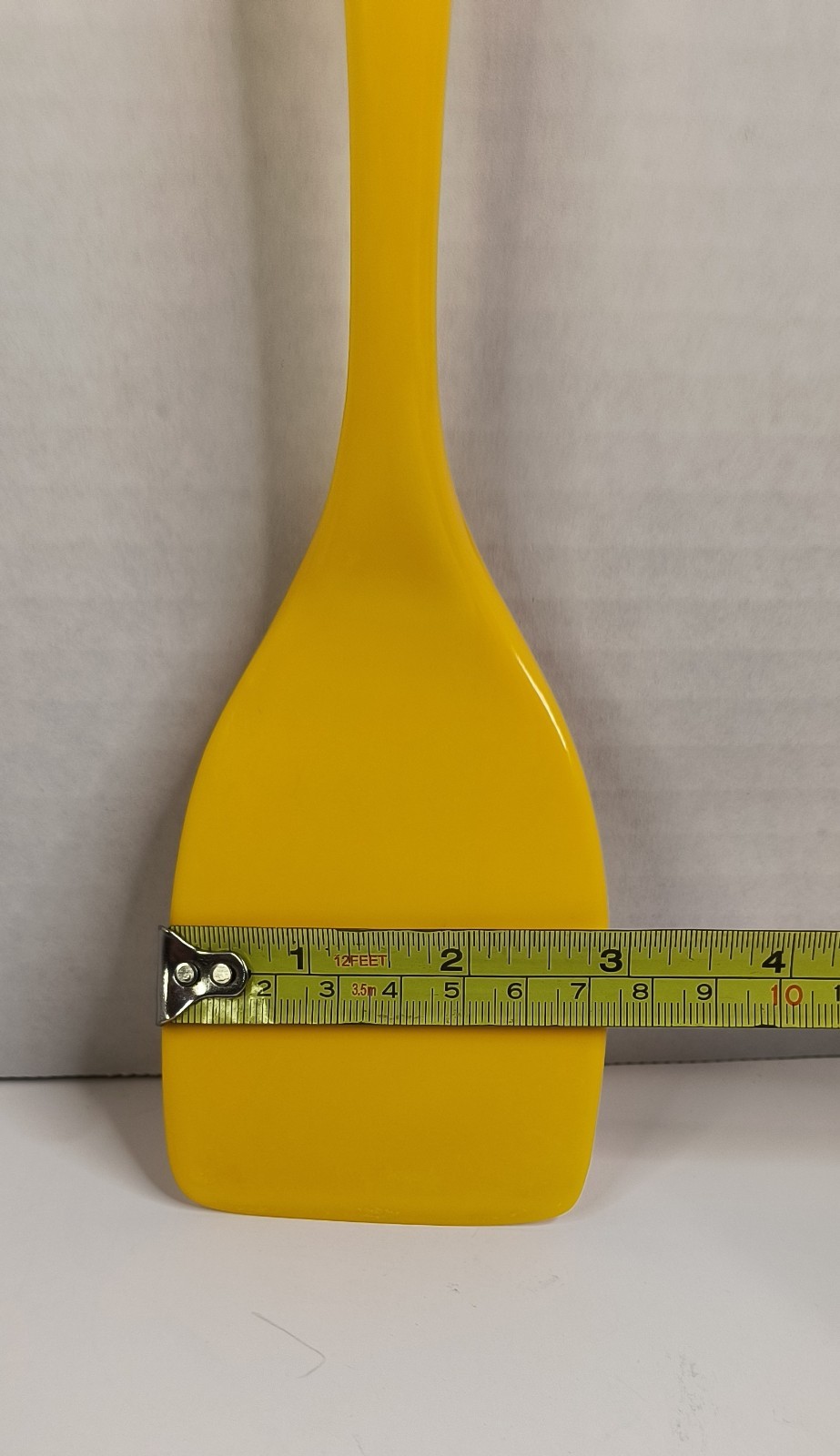 Vintage Melamine Spatula Kitchen Utensil Yellow Cooking Serving 11 inches. gallery