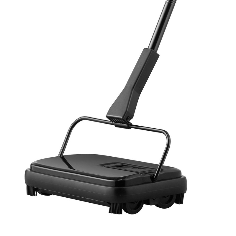 Manual Carpet Sweeper for Hard Floors and Rugs - Non-Electric Cleaning Tool gallery