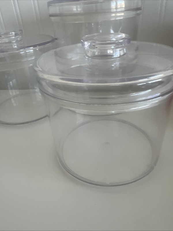mDesign Plastic Laundry Shelf Storage Organizer Jar Holder Set for Laundry Room gallery