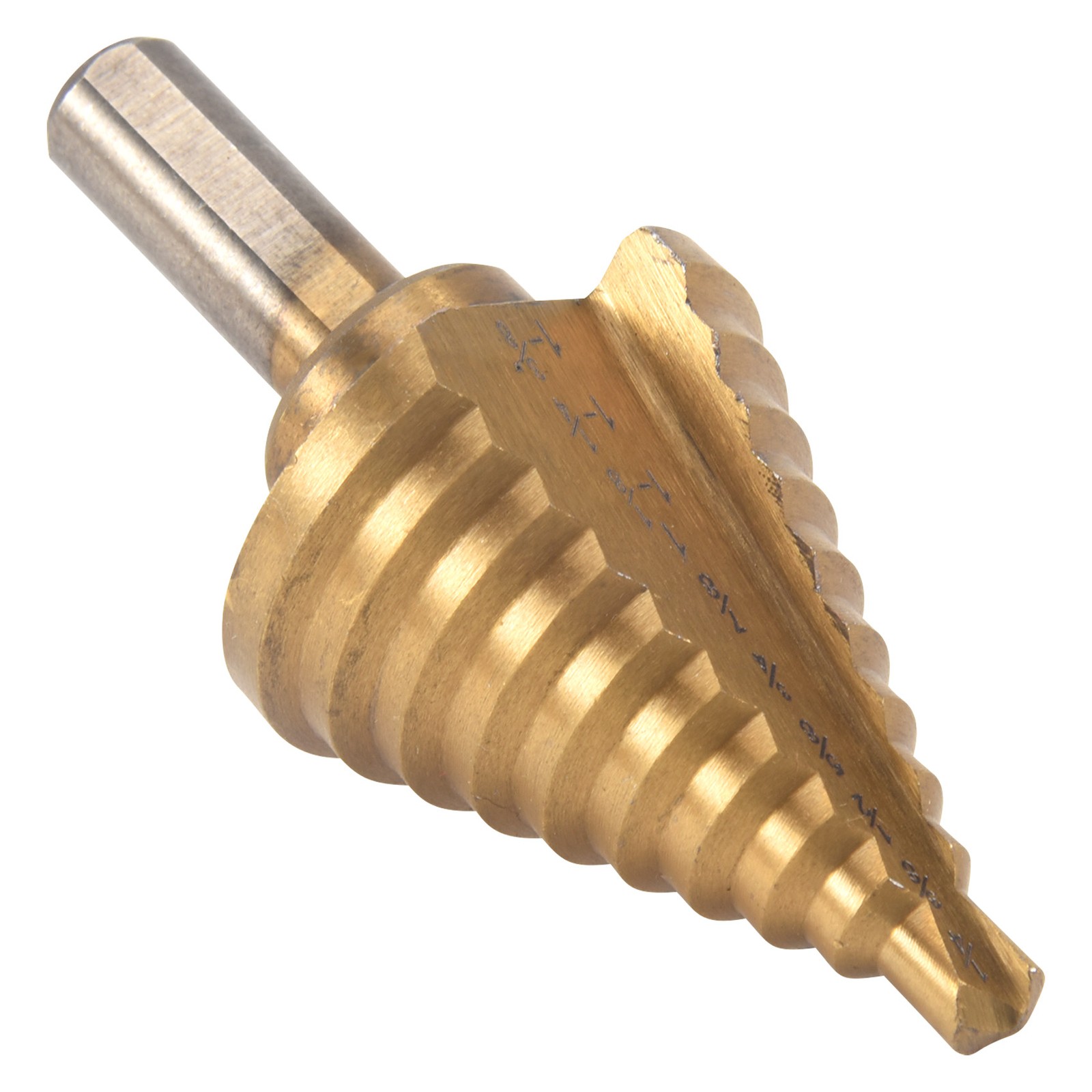 Step Drill Cone Drill Bits, High Speed Steel 10 Steps 1/4 to 1-3/8 inch Y2N5 gallery