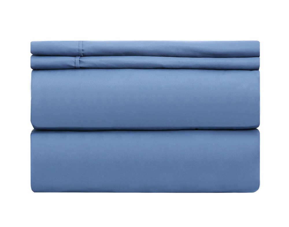 Deluxe Hotel Quality Microfiber 4 PC Deep Pocket Bed Sheet Set Wrinkle Resistant