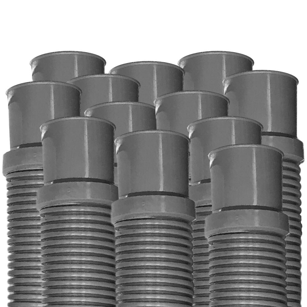 Puri Tech Heavy Duty Above Ground Pool Filter Hose, 1.25 Inch x 3 foot - 12 pack gallery