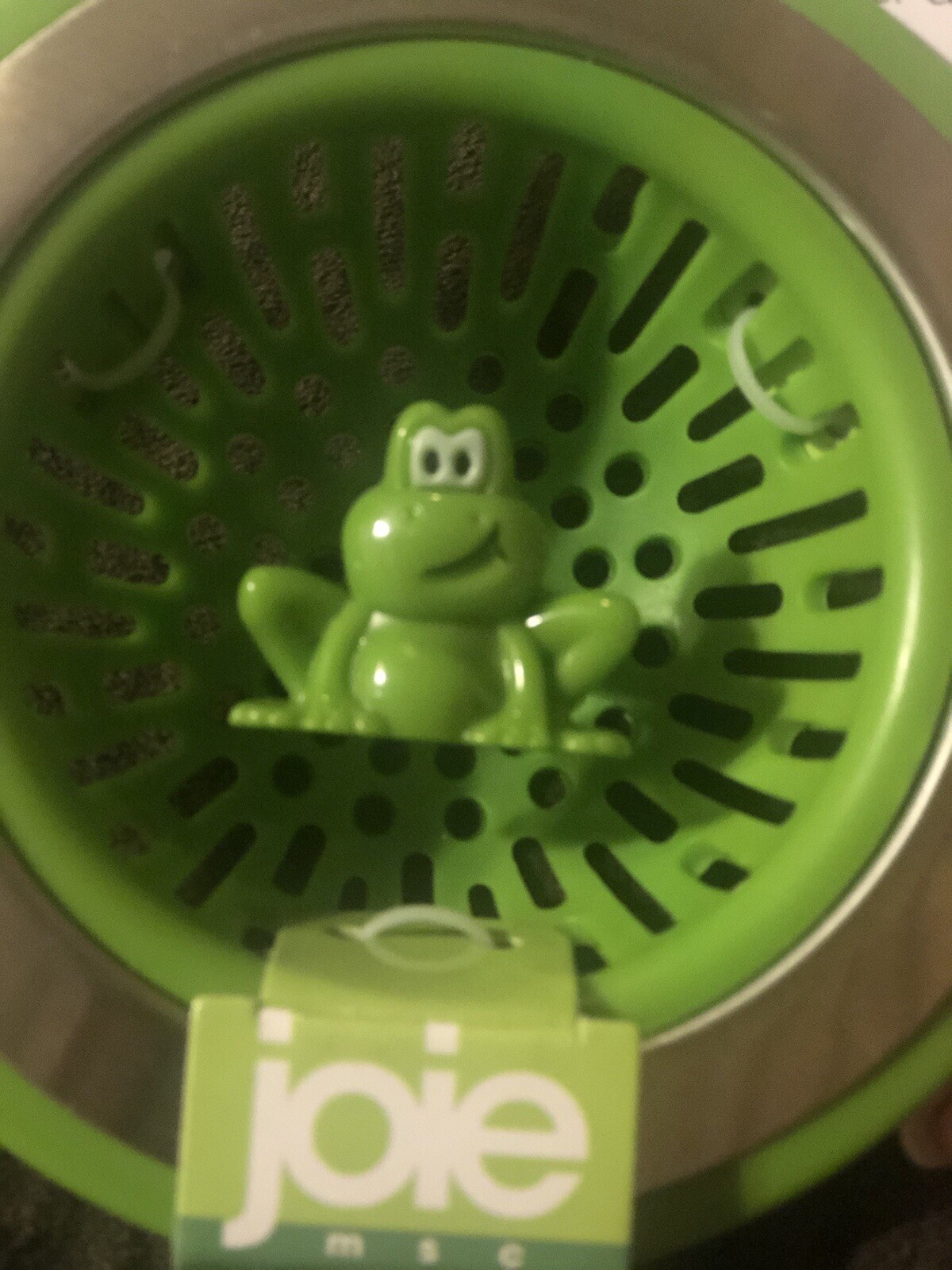 Joie Ribbit Frog Sink Strainer Stainless Steel And ABS Plastic gallery