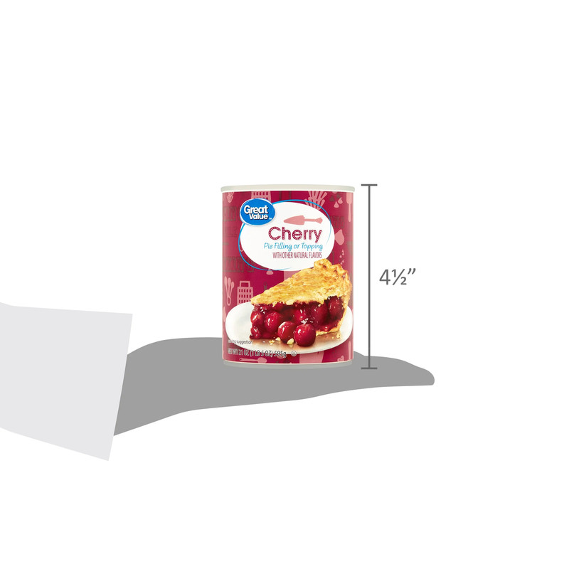 (6 Pack) Cherry Pie Filling or Topping, 21 Oz gallery