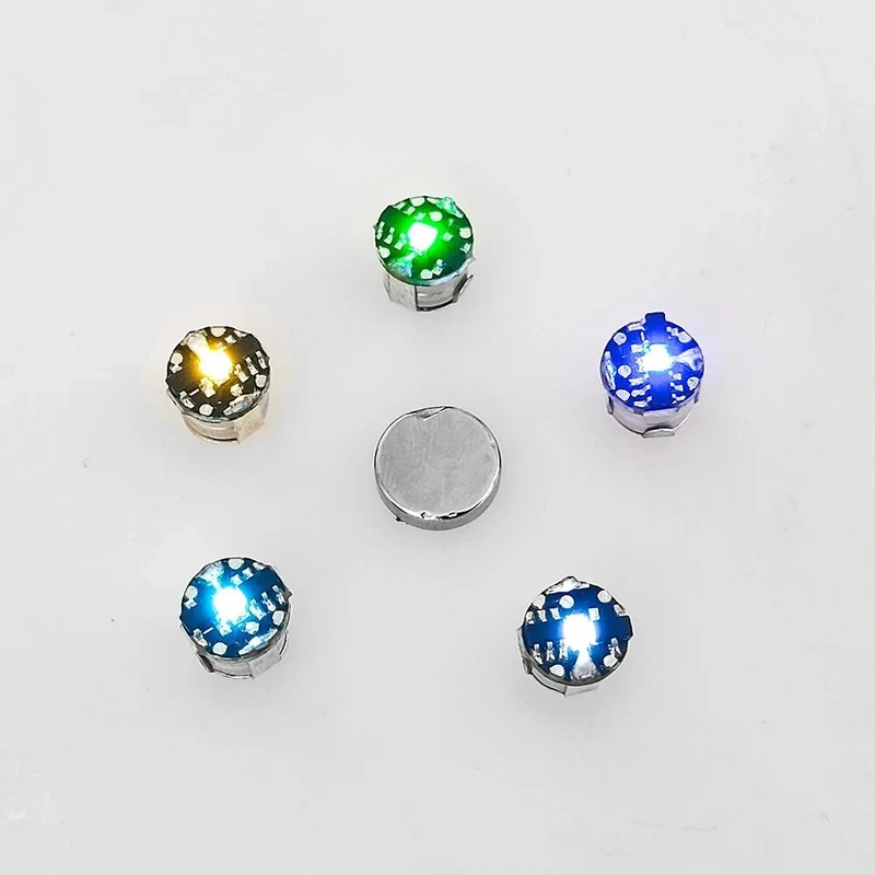 2Pcs Mini Magnetron Light Led Single Lamp For Diy Toys Wireless Light Materials gallery