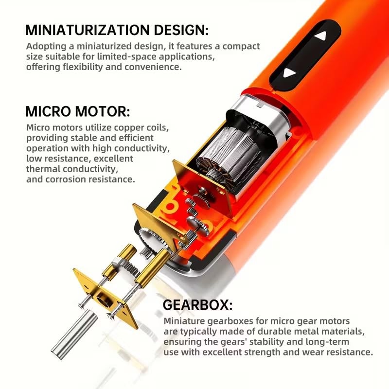 Small Precision Electric Screwdriver 46-in-1, Mini Rechargeable Cordless Elec... gallery