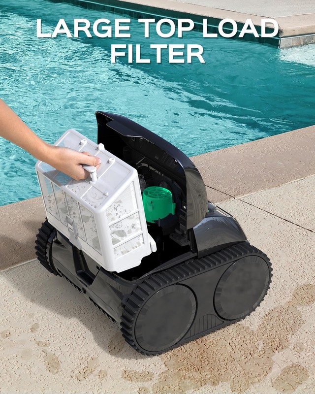 WYBOT C1 Cordless Robotic Pool Cleaners Pool Vaccum Wall Climbing 3038 GPH NEW gallery
