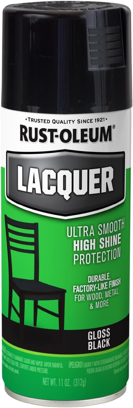 1906830 Lacquer Spray 11-Ounce Gloss Black (Packaging May Vary) gallery