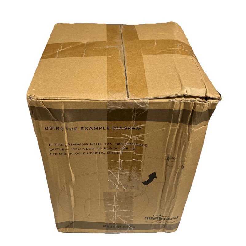 Valdorena Premium Above Ground Pool Floating Surface Skimmer Turquoise NEW Box gallery