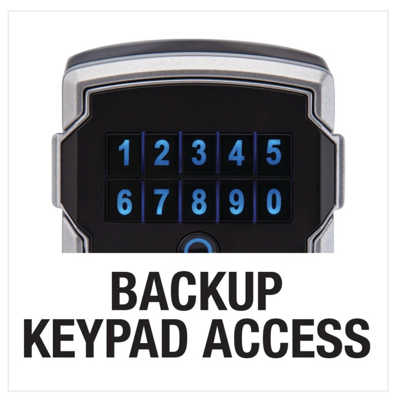 🔒Masterlock Portable Bluetooth Lock Box for Keys Metal, 3-1/4 in-7-13/64 5440EC gallery