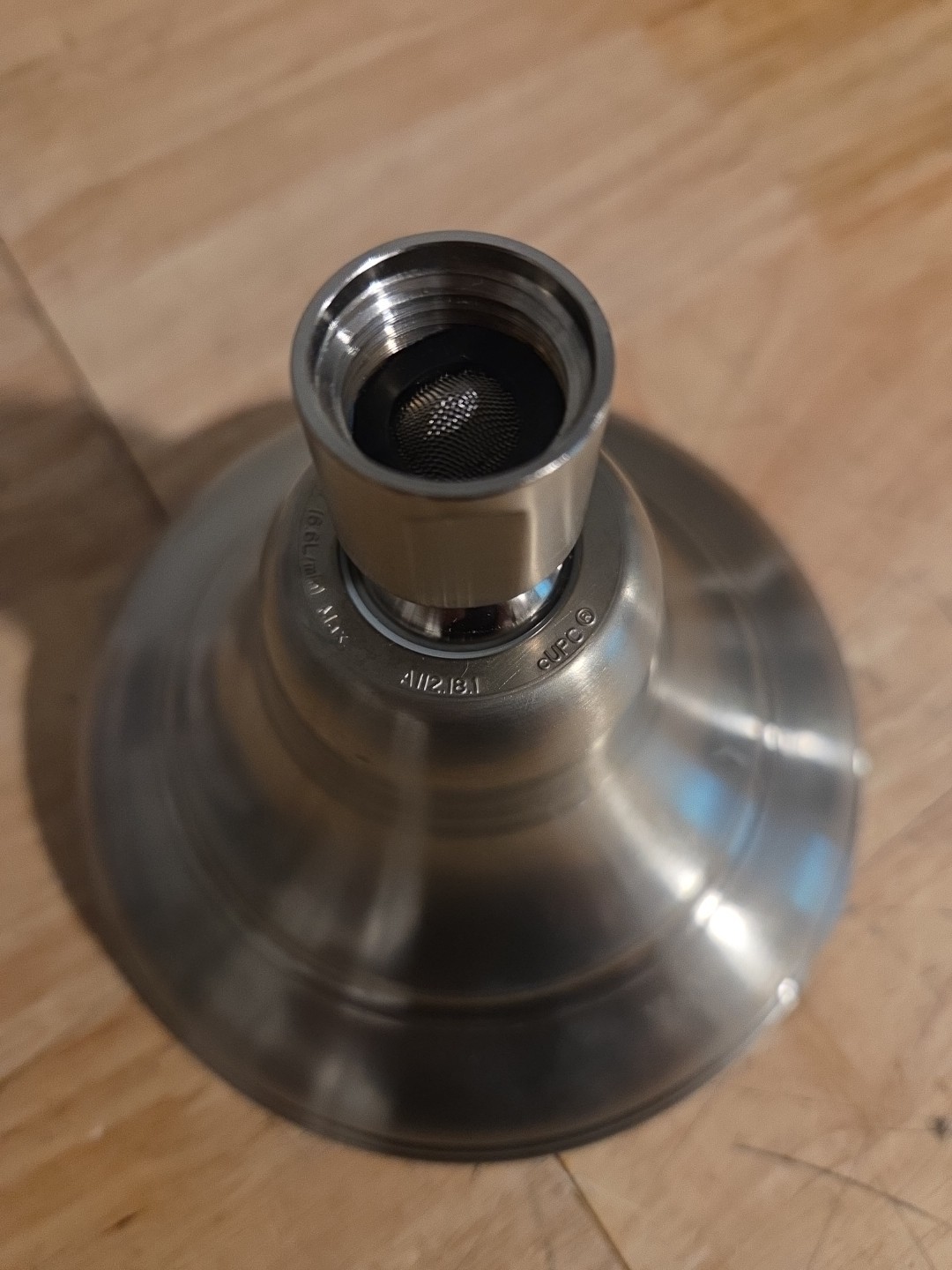 Kohler Shower Head Model A112.18.1M Brushed Nickel 1.75 gpm 6.6 L min 1/2" NPT gallery