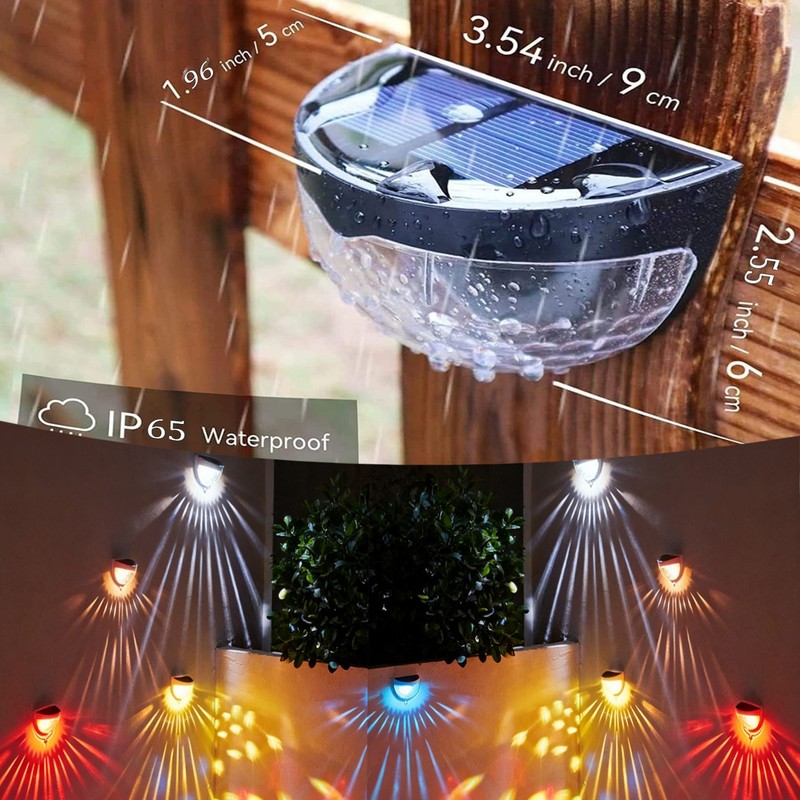 Outdoor Solar Wall Light Motion Sensor Security Bright Flood Street Lamp 3 Modes gallery