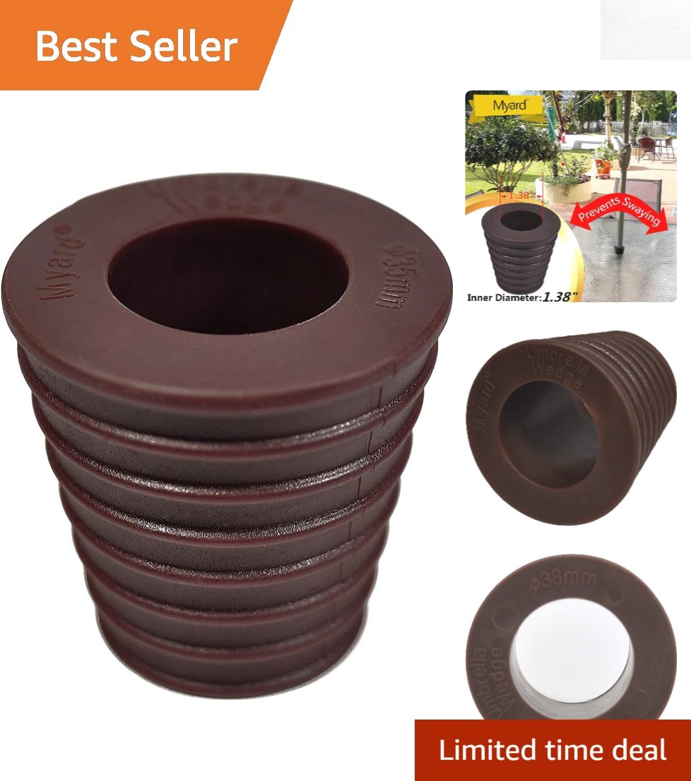 Adjustable Umbrella Cone Wedge for Patio Tables - Easy Installation & Removal gallery