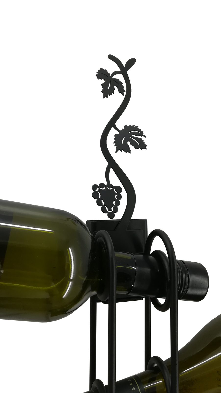 10-Bottle Wall Mount Wine Rack Wine Holder Wine Display Rack Wine Organizer gallery