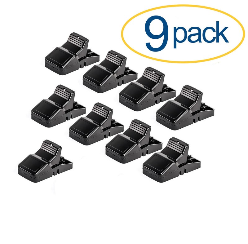 Large Powerful Rat Traps (9 Pack) - Kills Instantly with Powerful Steel Spring gallery