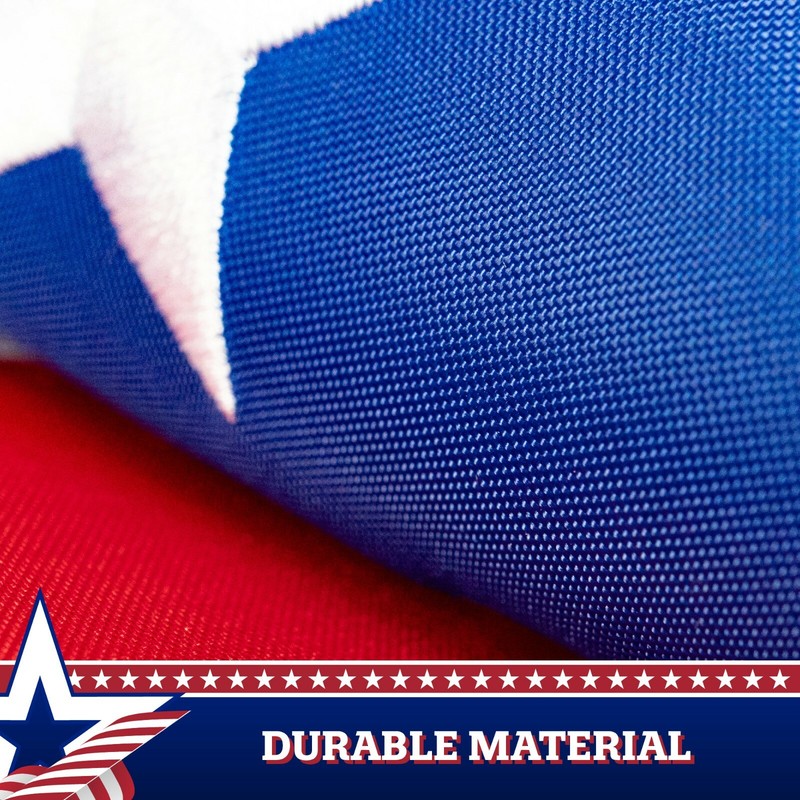 Betsy Ross American Bunting & Flag Pulldown Embroidered Stars 20" x8' (1 Piece) gallery