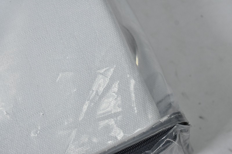 H Versailtex Linen Blackout Bright White Curtains 2 Panels White 52" x 108" gallery