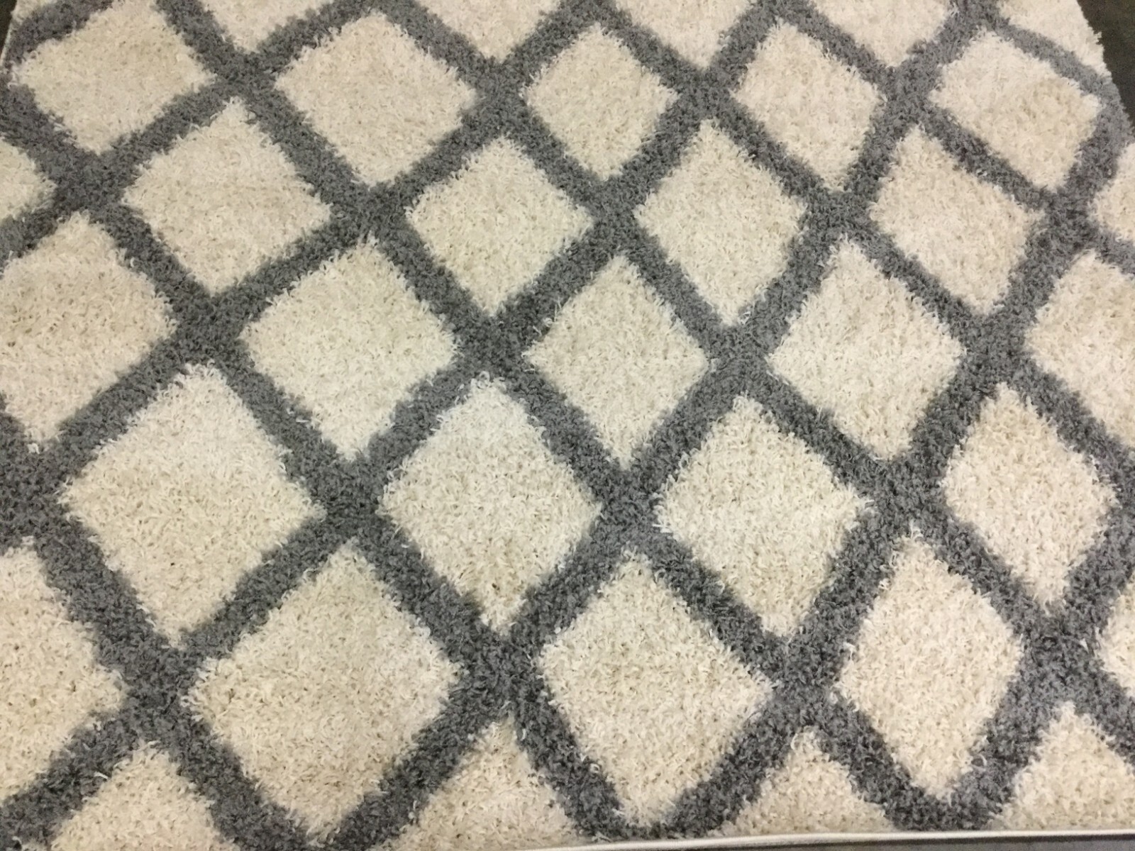 IVORY / GREY 6' X 6' Square Flaw in Rug, Reduced Price 1172654843 SGD258F-6SQ gallery
