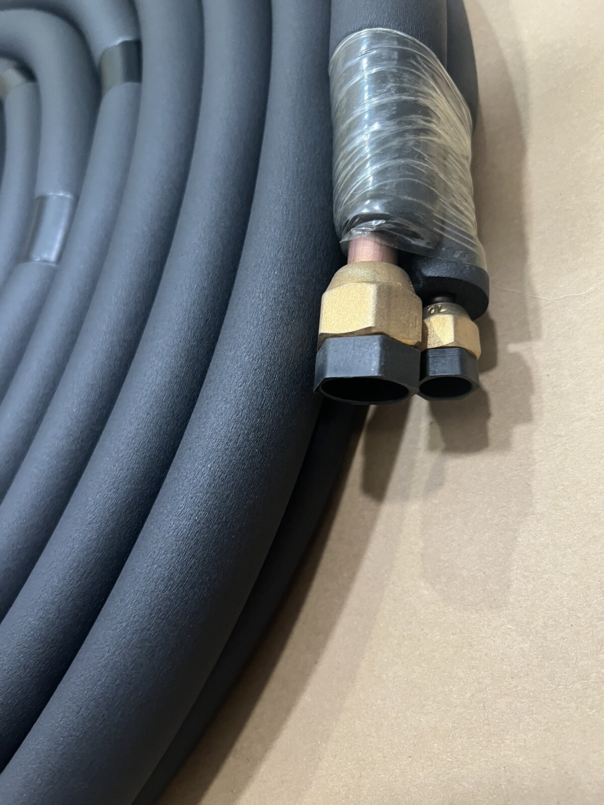 1/4'' X 1/2'' X 35 ft Mini Copper Ductless Split Line Set W/ Flare Nuts 35' gallery