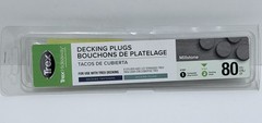 Trex Hideaway Decking Plugs Millstone 80Ct