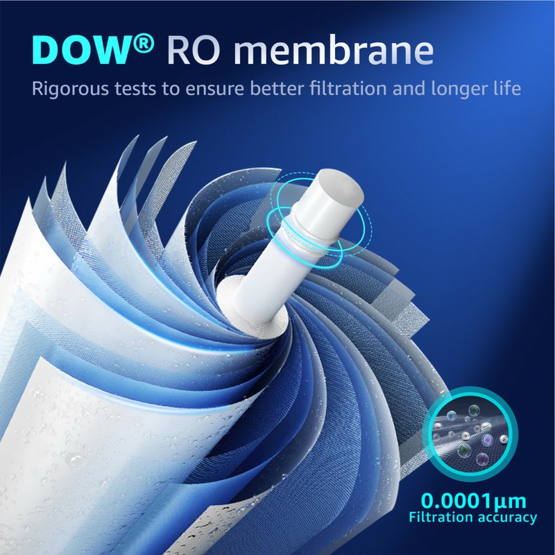 Waterdrop WD-D6RF Filter, Replacement for WD-D6-B Reverse Osmosis System gallery