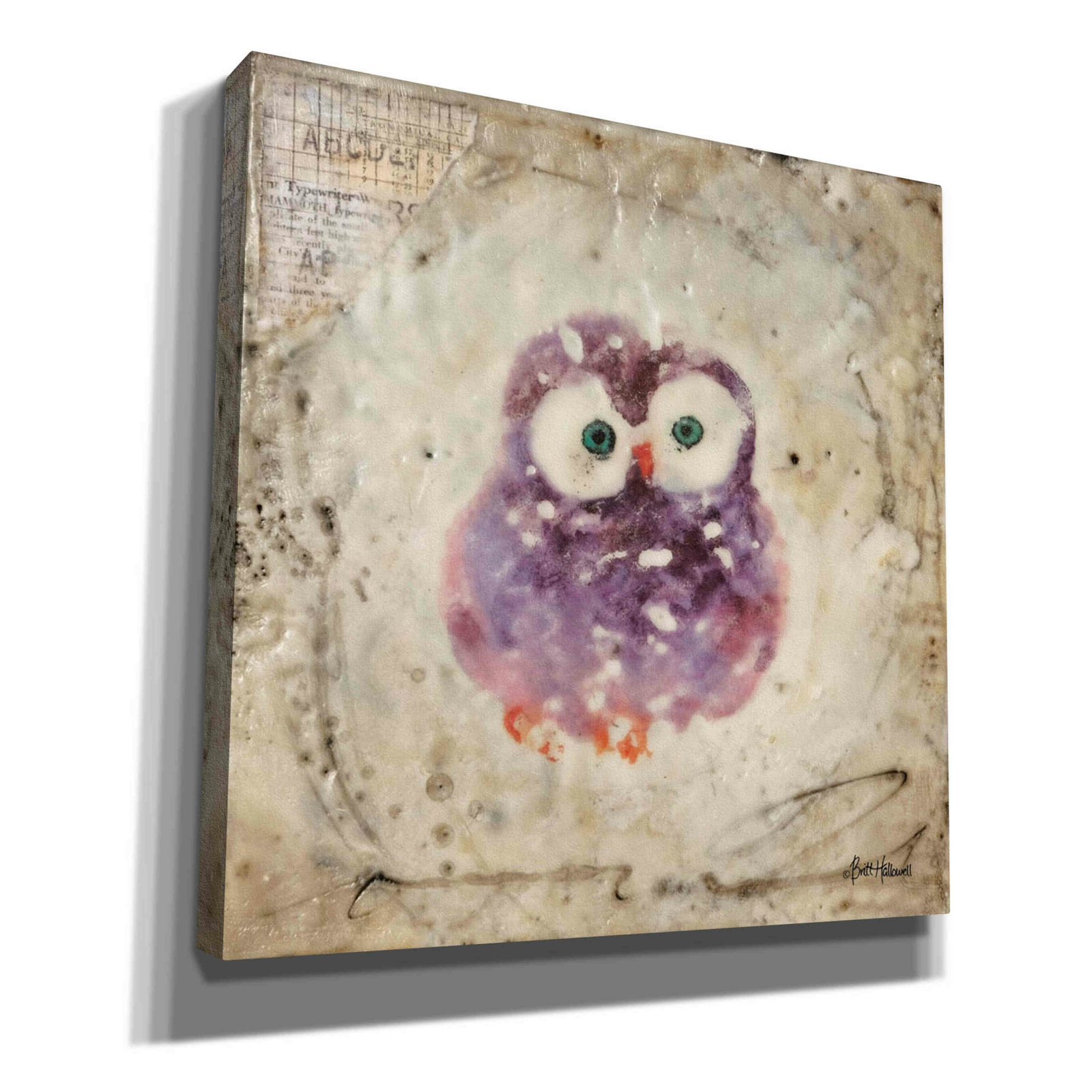 Epic Graffiti 'The Wonder Years III' by Britt Hallowell, Giclee Canvas Wall Art gallery