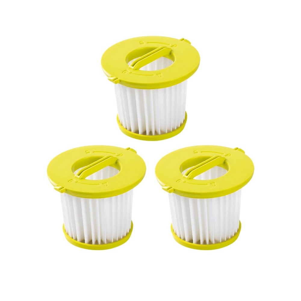 Nispira HEPA Filter Replacement for Ryobi ONE+ 18V Handheld Vacuum PCL700, 3 Pks