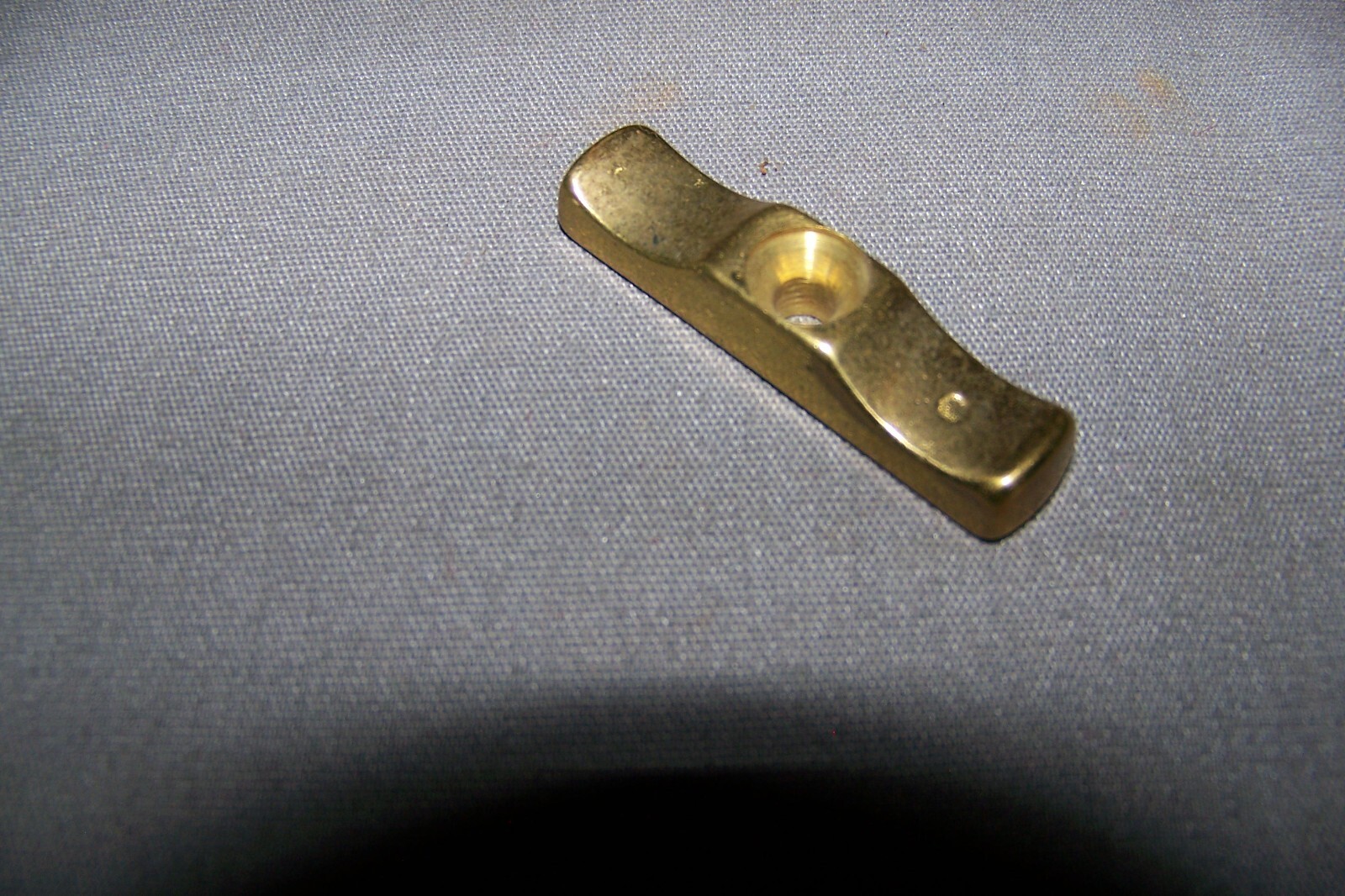Four, Small, Solid Brass, Turn Knobs, For Cabinets, Or Hutches - SEE INFO gallery