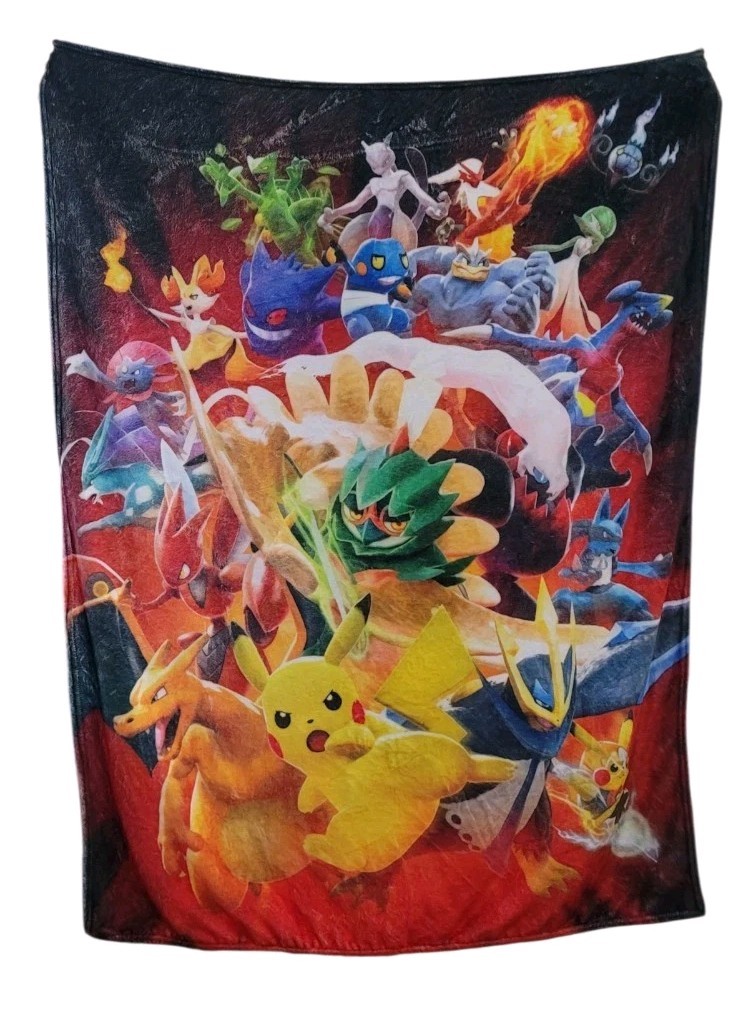 Pokemon Fleece Throw Blanket 50x40 gallery