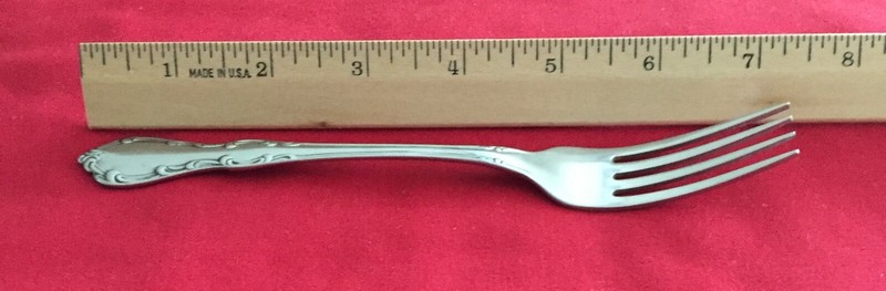 Oneidaware WHITTIER Dinner Fork 7 1/4" Stainless Steel Flatware gallery