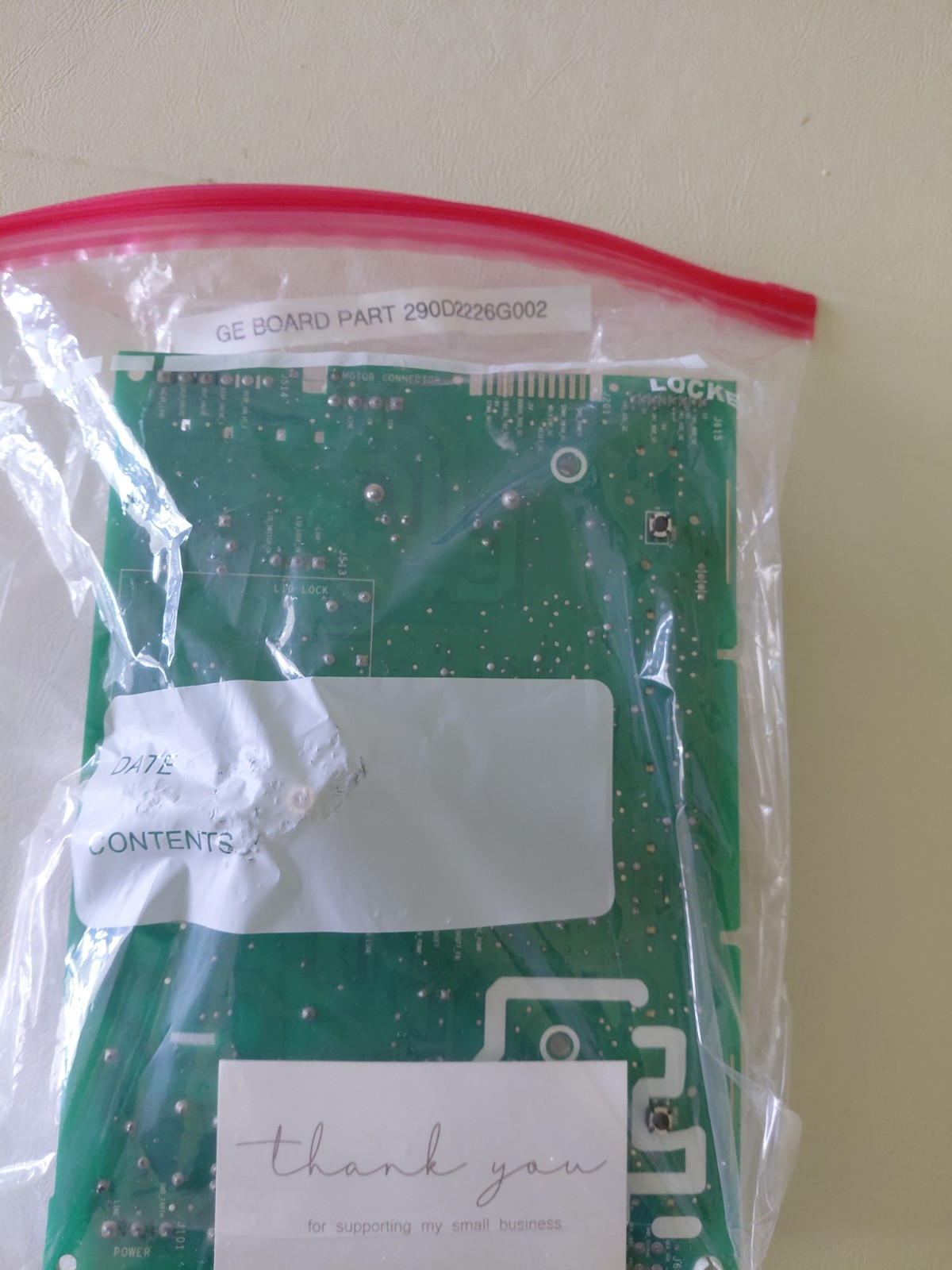 GE Washer Control Board 290D2226G003 gallery