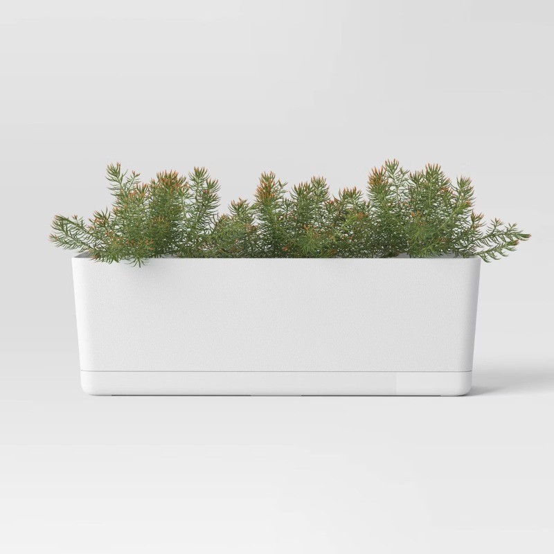 Self-Watering Window Rectangular Indoor Outdoor Planter Box gallery