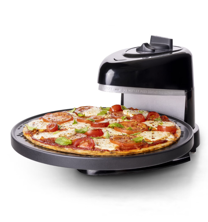 Presto Pizzazz Plus Rotating Pizza Oven, 03432 Black gallery