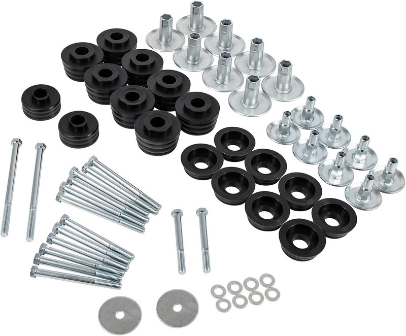 KF04060BK Body Mount Bushing Kit for Ford F250 F350 Super Duty 2008-2016 2WD 4WD gallery