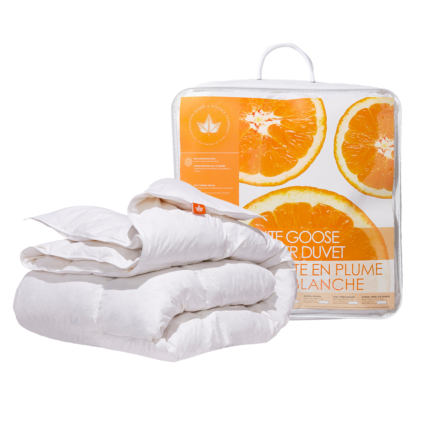 Canadian Down & Feather Co - All Season White Goose Feather Duvet - 1 comforter gallery