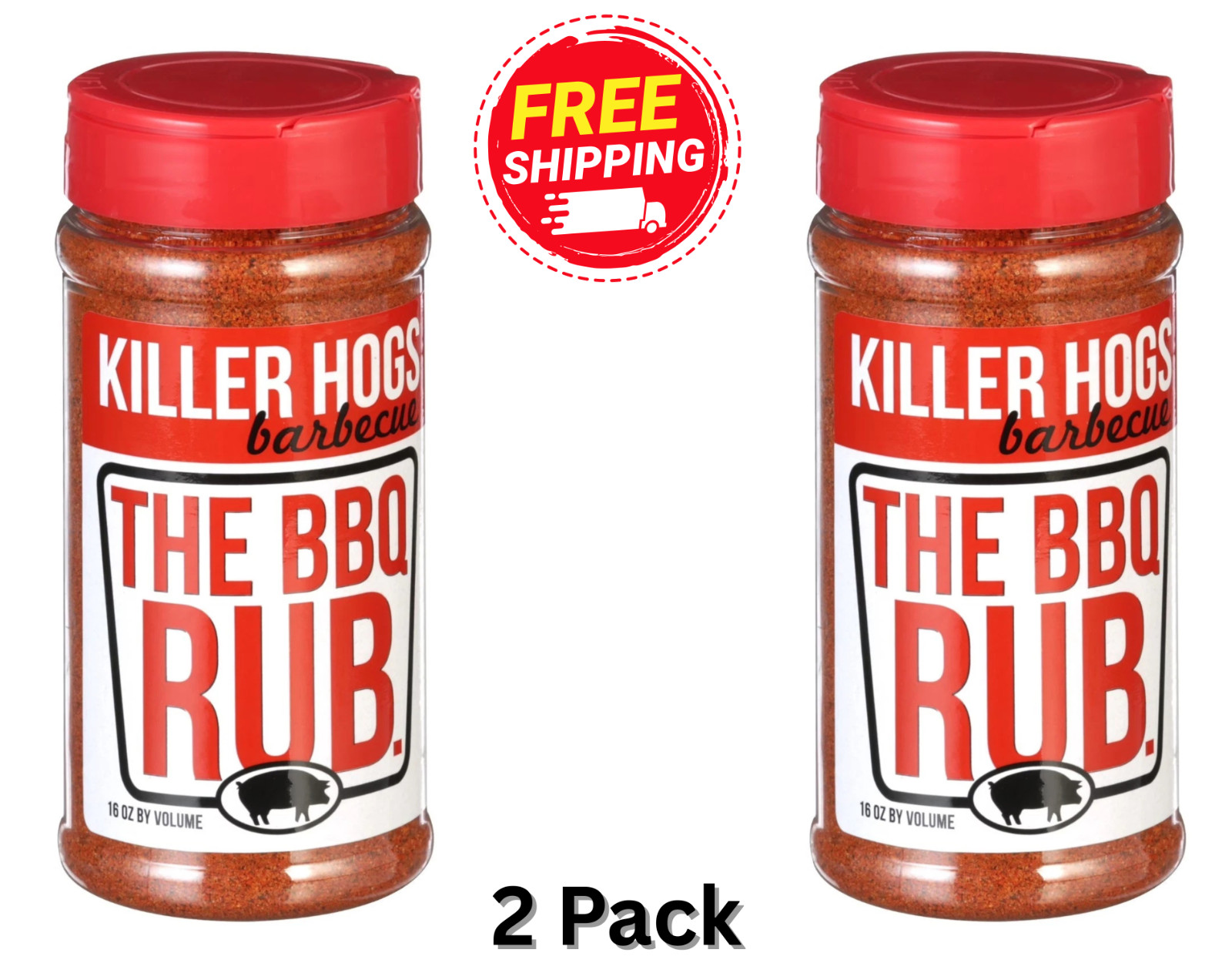 Killer Hogs The BBQ Rub 16 oz ( 2 pack ) Free Shipping gallery