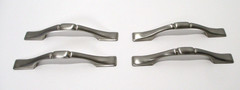 Liberty Cabinet Drawer Pulls Square Foot 3″ Center Satin Nickle Farmhouse X 4