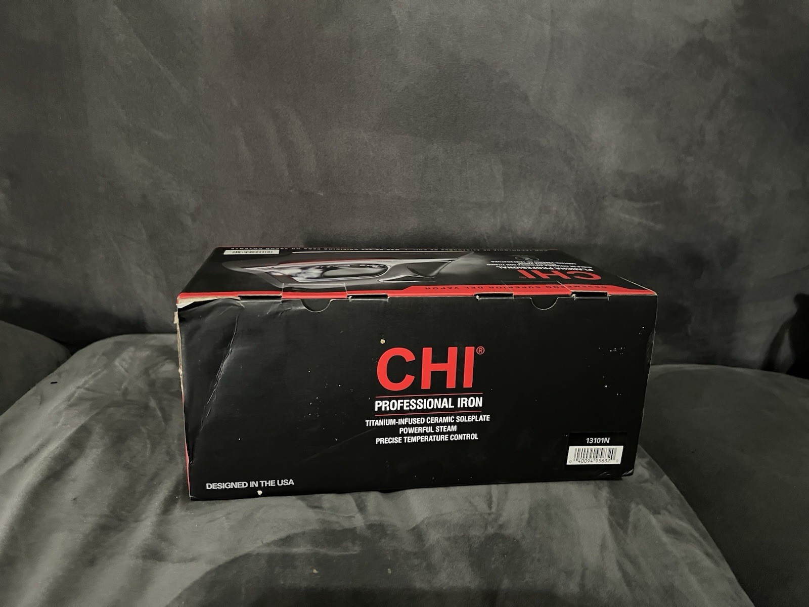 Chi PROFESSIONAL IRON TITANIUM-INFUSED CERAMIC SOLEPLATE POWERFUL STEAM PRECISE gallery